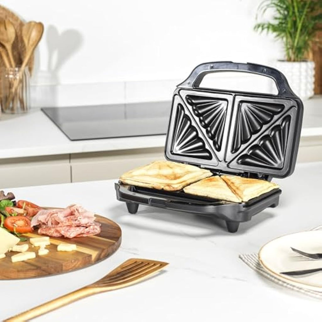 Salter 900W Deep Fill Sandwich Toaster – 2-Slice Non-Stick Toastie Maker