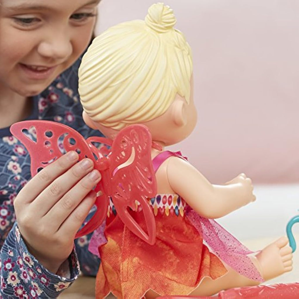 Baby Alive Face Paint Fairy Doll - Blonde Hair Interactive Toy