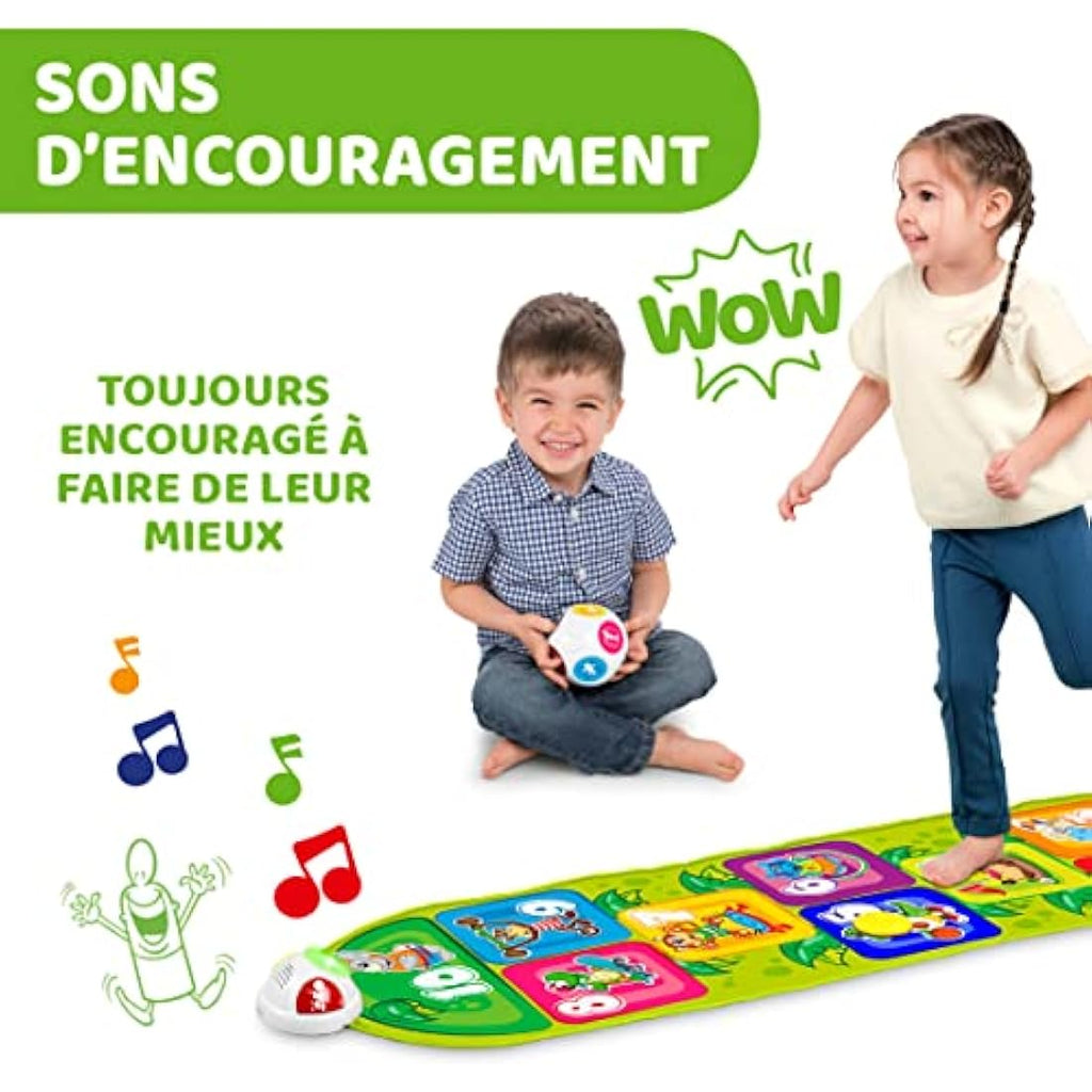 Chicco Jump & Fit Electronic Hopscotch Playmat – Interactive Musical Toy