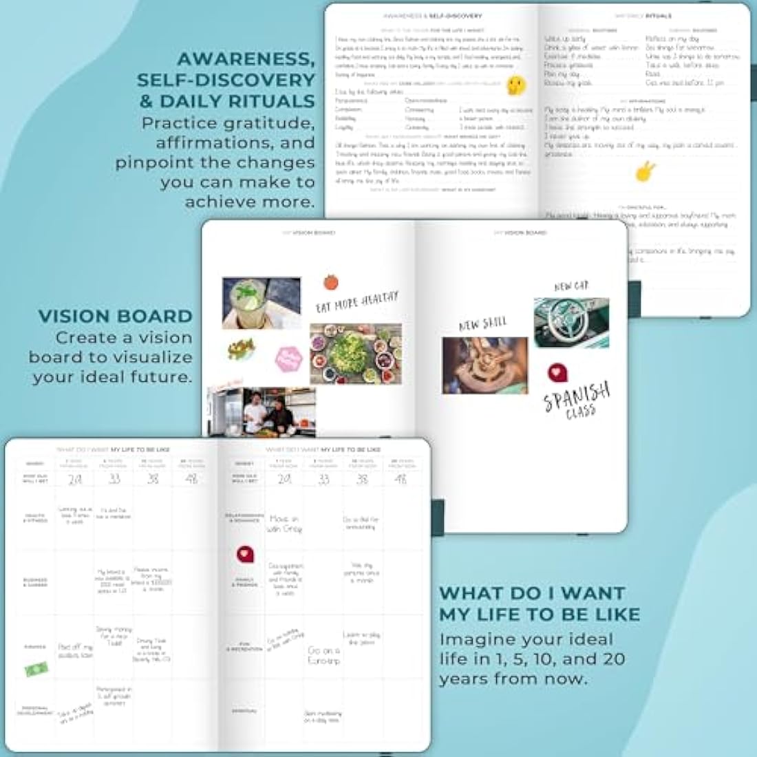 Clever Fox Undated Weekly Planner – A5 Hourly Schedule & Organizer