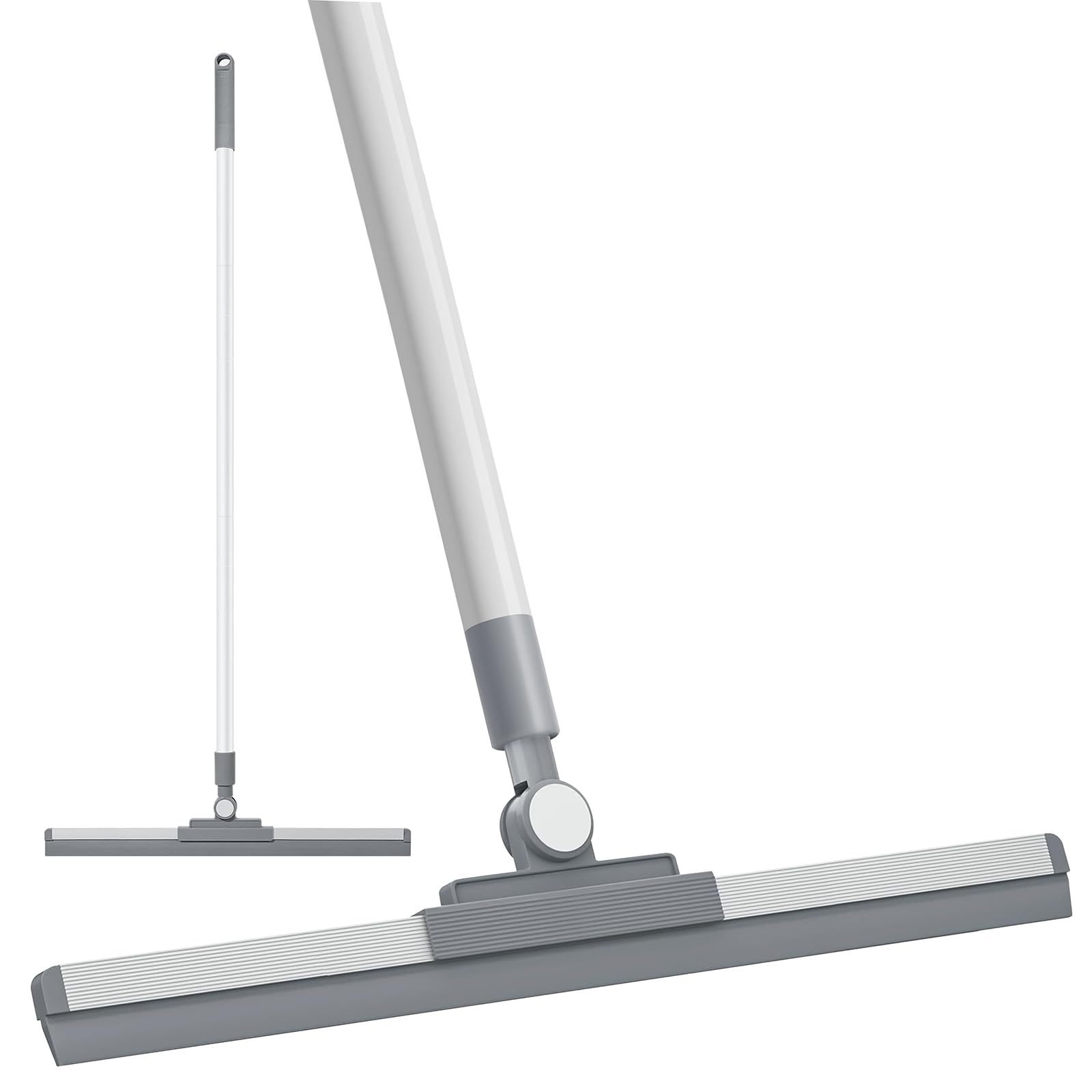 YUNGMAX Floor Squeegee | 53.5" Long Handle & 20.5" Silicone Blade