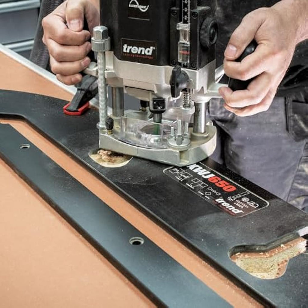 Trend KWJ650 Kitchen Worktop Routing Jig – 650mm Peninsular Cut