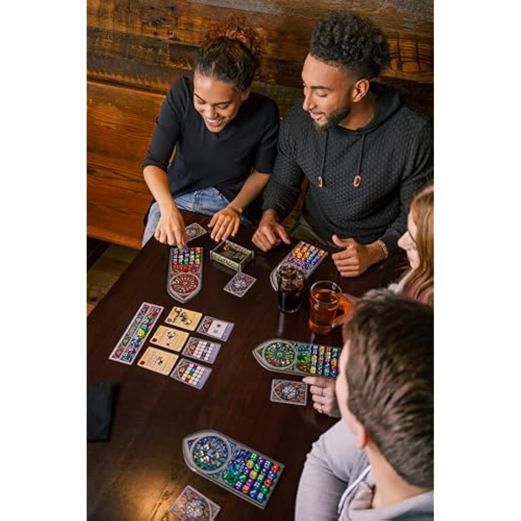 Sagrada Board Game by Floodgate Games – Dice Drafting Strategy Game