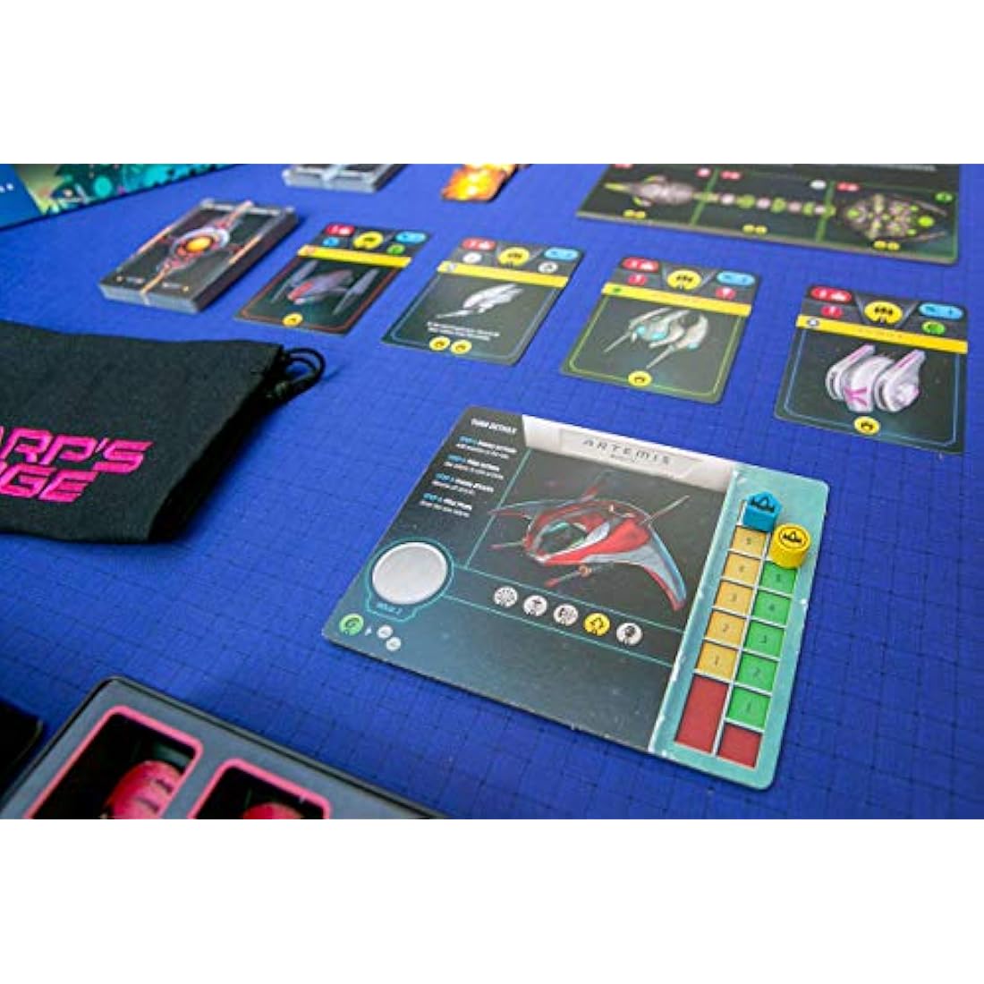 Renegade Game Studios Warp's Edge Solo Sci-Fi Strategy Board Game