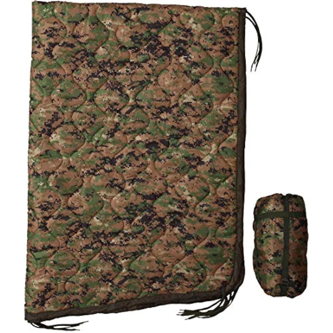 USGI Industries Military Woobie Blanket | Insulated Poncho Liner - Marpat