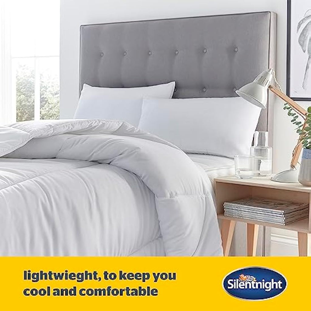 Silentnight 4.5 Tog Summer Duvet – King Size Hypoallergenic Quilt