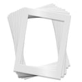 Fabian Clarke London A3 White Photo Mounts for A4 Pictures - Pack of 10