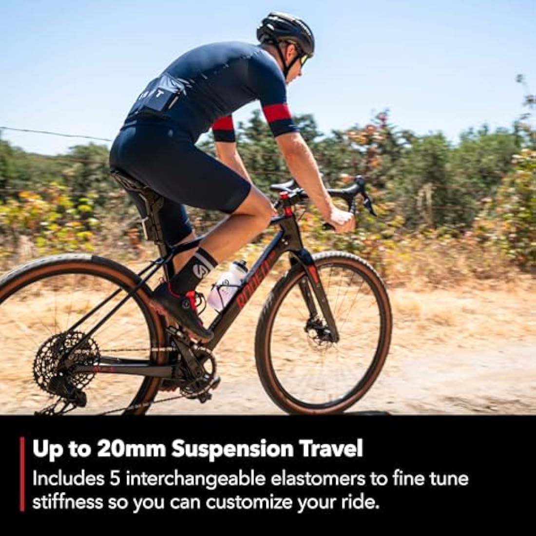 Redshift ShockStop Suspension Stem – 20mm Travel for Road & Gravel