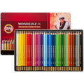KOH-I-NOOR Mondeluz Watercolor Pencils - Professional Set of 36
