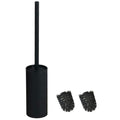 BGL Stainless Steel Standing Toilet Brush | Rustproof Black Bathroom Decor