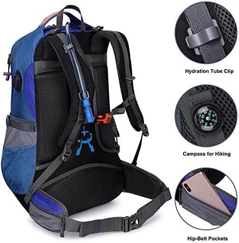 G4Free 50L Hiking Backpack | Waterproof Mountaineering Travel Rucksack