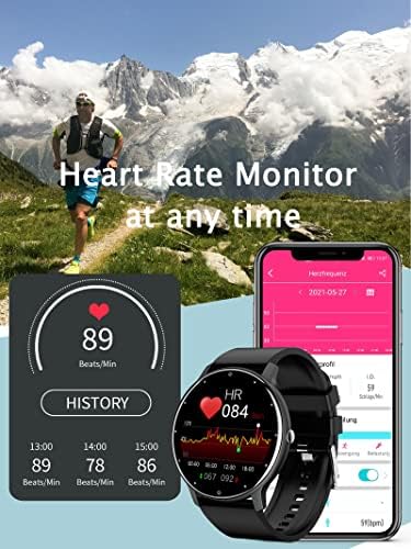 Ultra Thin Smartwatch | Heart Rate & Fitness Tracker