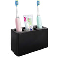 Luxspire Resin Toothbrush Holder | 3-Slot Electric Toothpaste Stand