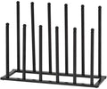 Jolof Store Welly Boot Rack – 6 Pair Steel Wellington Stand for Indoor Outdoor
