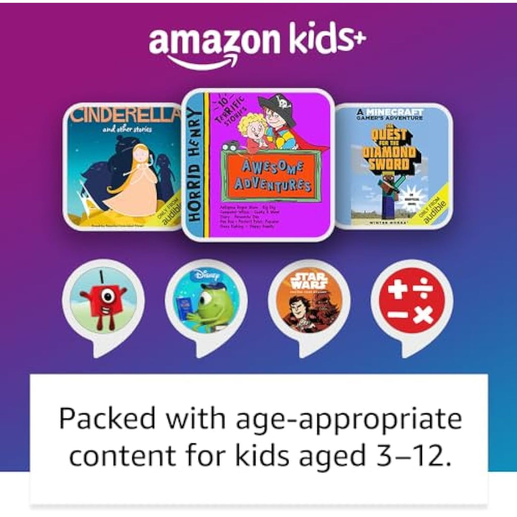 Amazon Echo Dot Kids Smart Speaker with Alexa – Owl Design