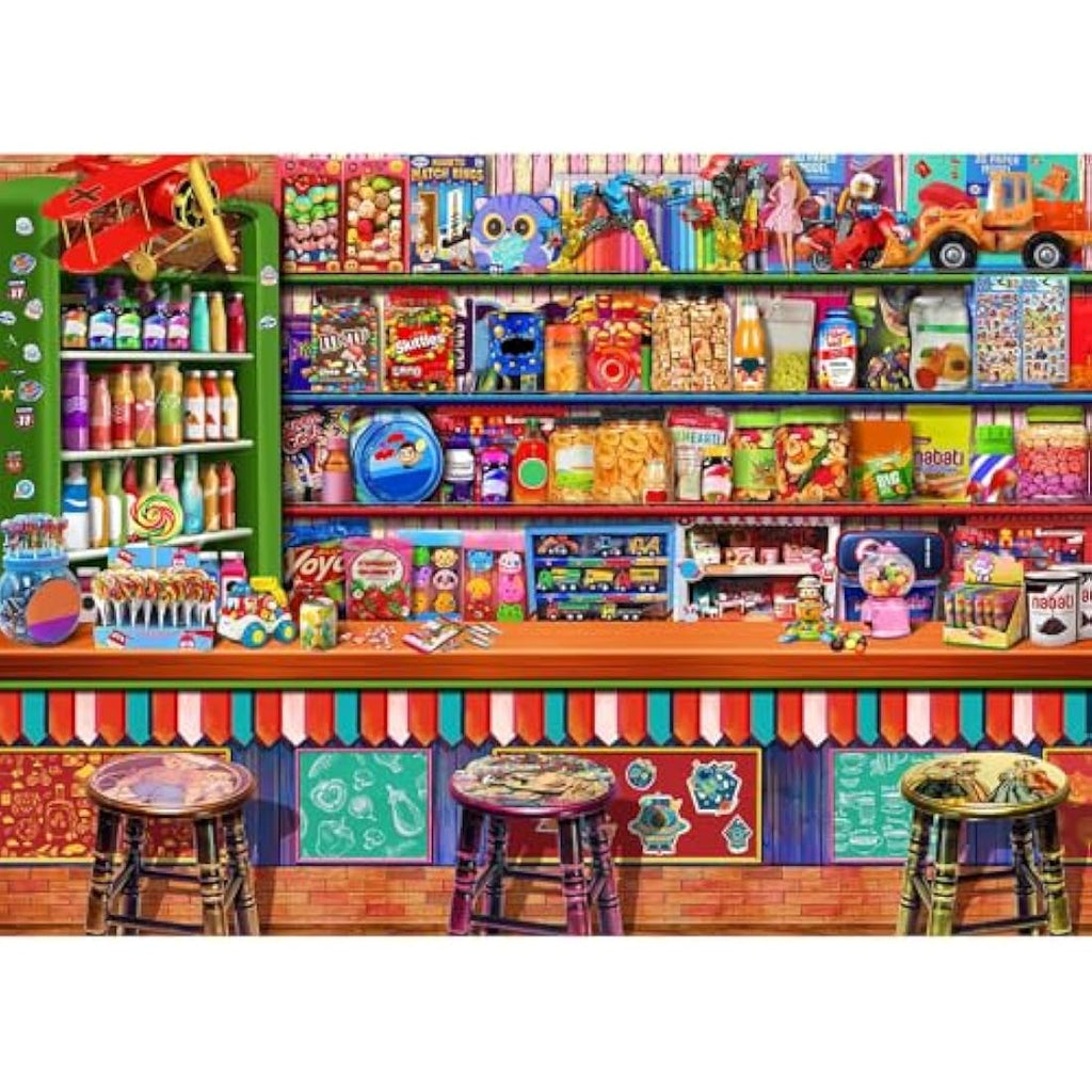 Jolof Store Candy Shop Jigsaw Puzzle - 1000 Piece Game for Adults