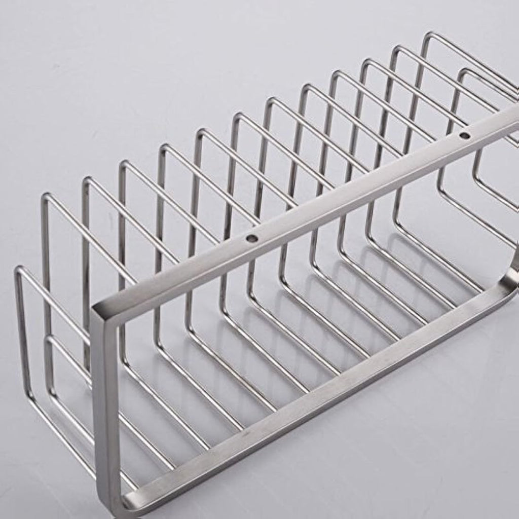 Stainless Steel Corner Shower Caddy – Rustproof Wall Mount