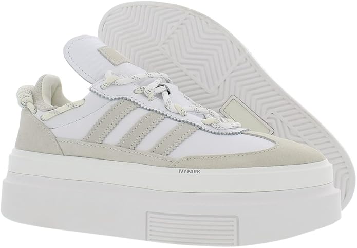 Adidas Ivy Park Super Sleek 72 Icy Park White Leather Platform Trainers