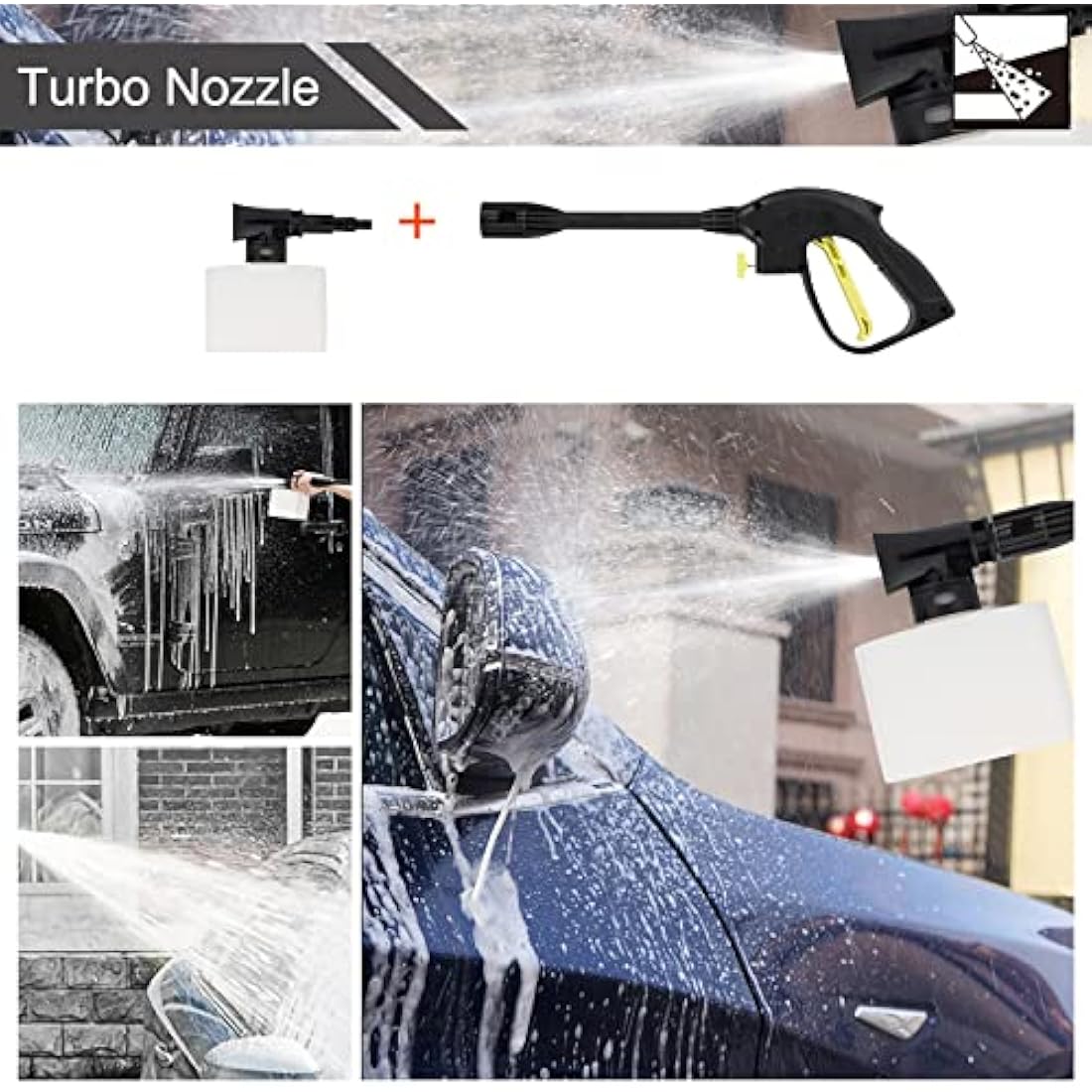 Stream 135Bar Electric Pressure Washer | 1650W Portable Power Jet Washer