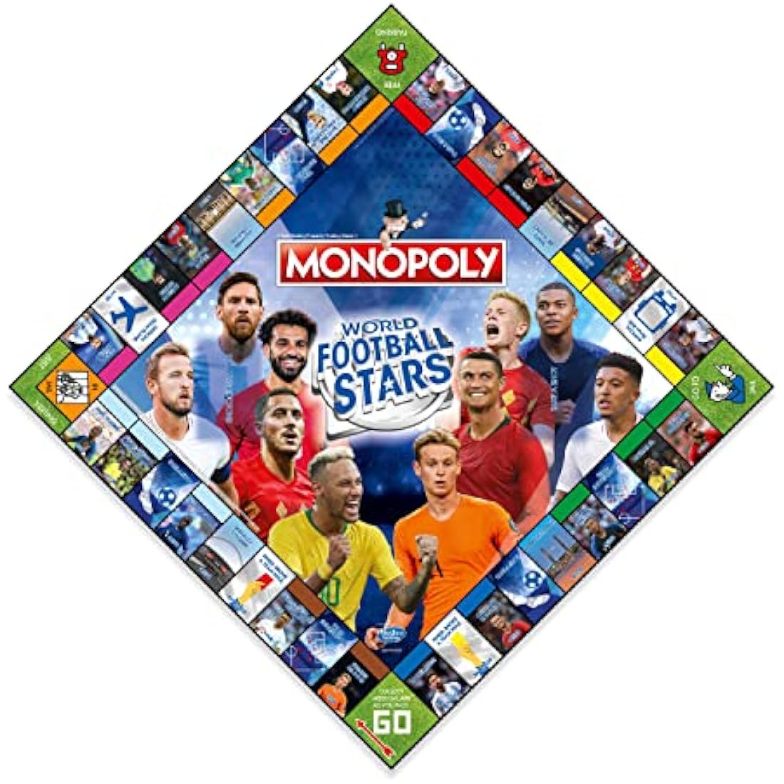Monopoly World Football Stars Board Game | Jolof Store Edition - Blue