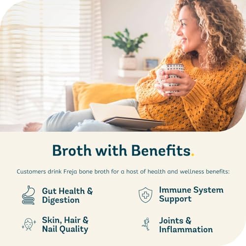 Freja Mixed Bone Broth Pack | Beef & Chicken | High Collagen | 6 x 500ml
