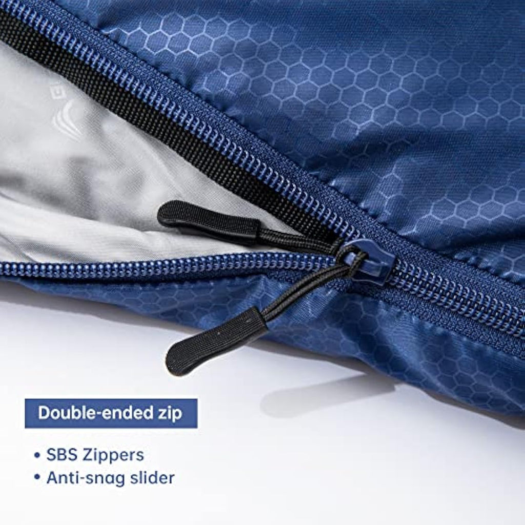BISINNA XXL Sleeping Bag – Plus Size Waterproof Lightweight Camping Gear