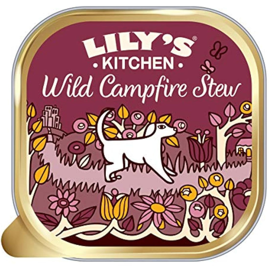Lily's Kitchen Wild Campfire Stew Grain Free Wet Dog Food | 10 x 150g