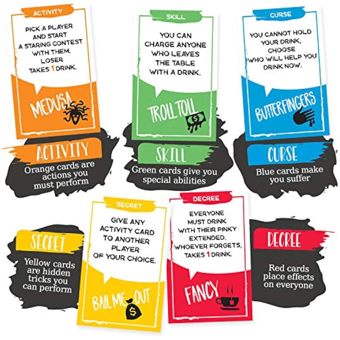 Sotally Tober Drinking Game for Adults | 125 Card Party Game by Jolof
