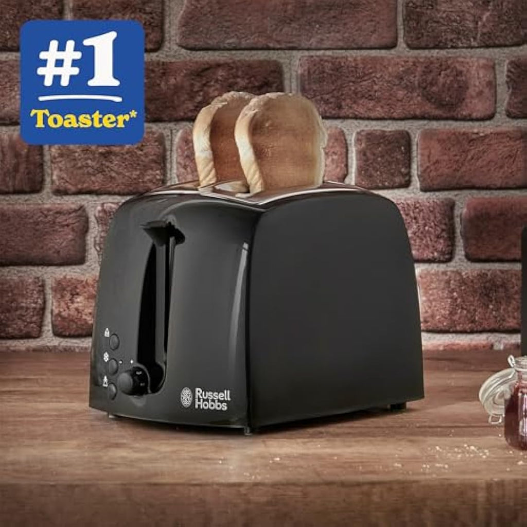 Russell Hobbs 2-Slice Toaster – Extra Wide Slots & 6 Browning Levels