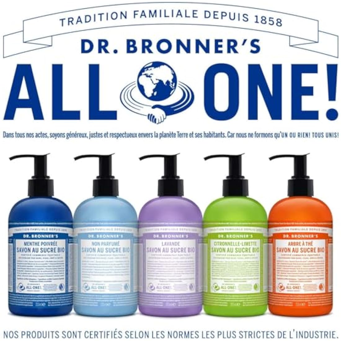Dr. Bronner’s Unscented Baby Sugar Soap – Organic 4-in-1 Cleanser, 335ml