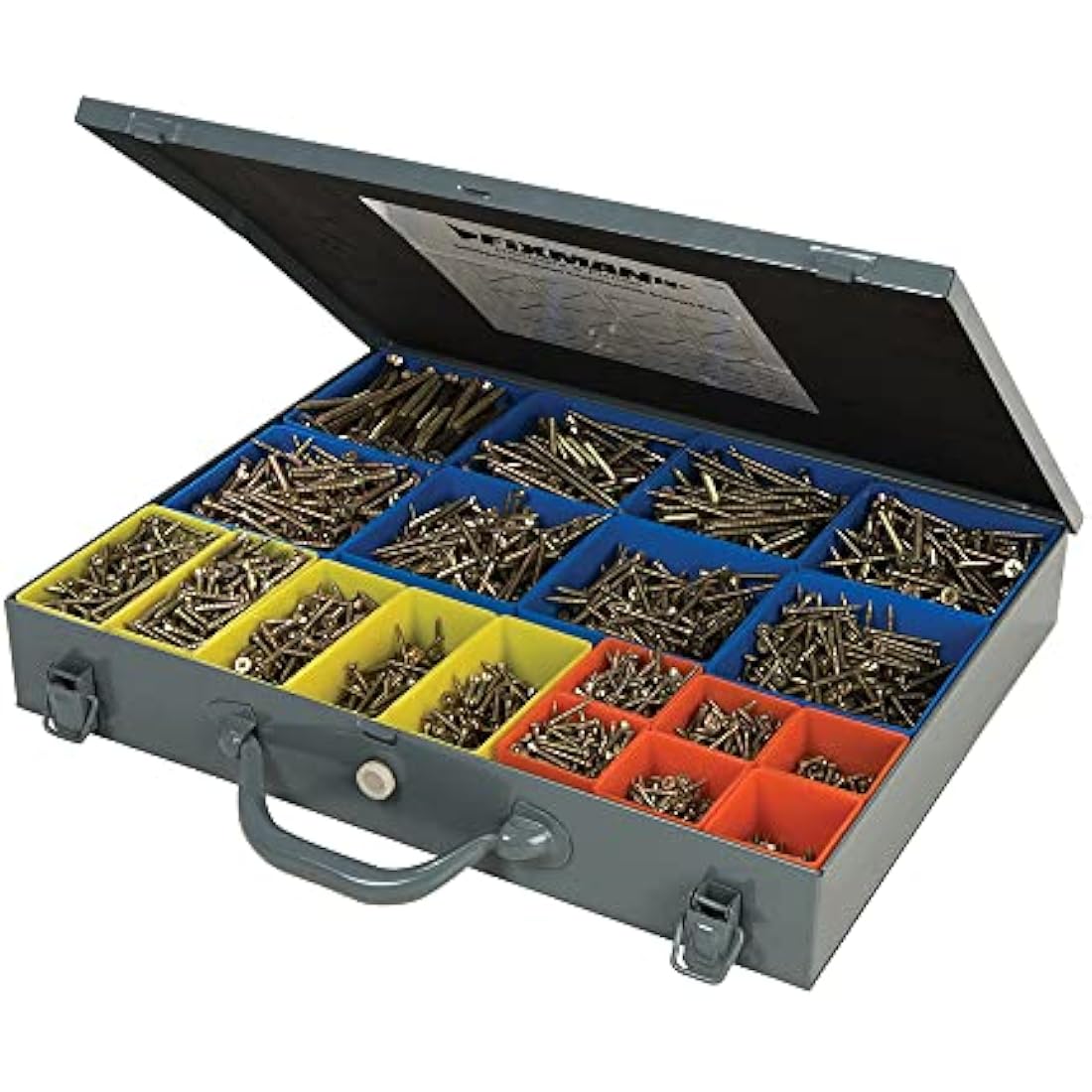 Fixman Goldstar Countersink Screws - Yellow Zinc Passivated - 3400 Piece