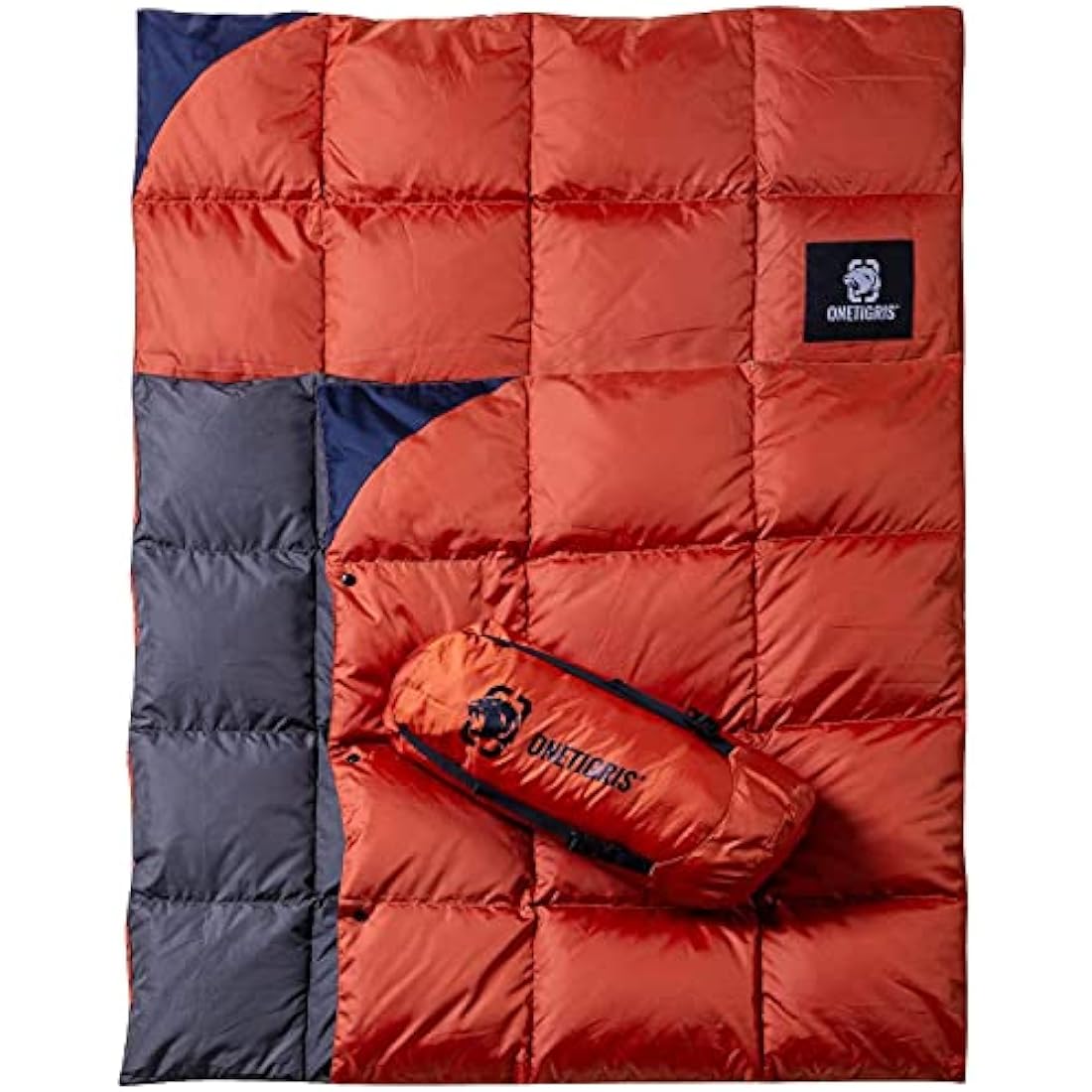 OneTigris Down Camping Blanket – Lightweight Packable Puffy Outdoor Quilt