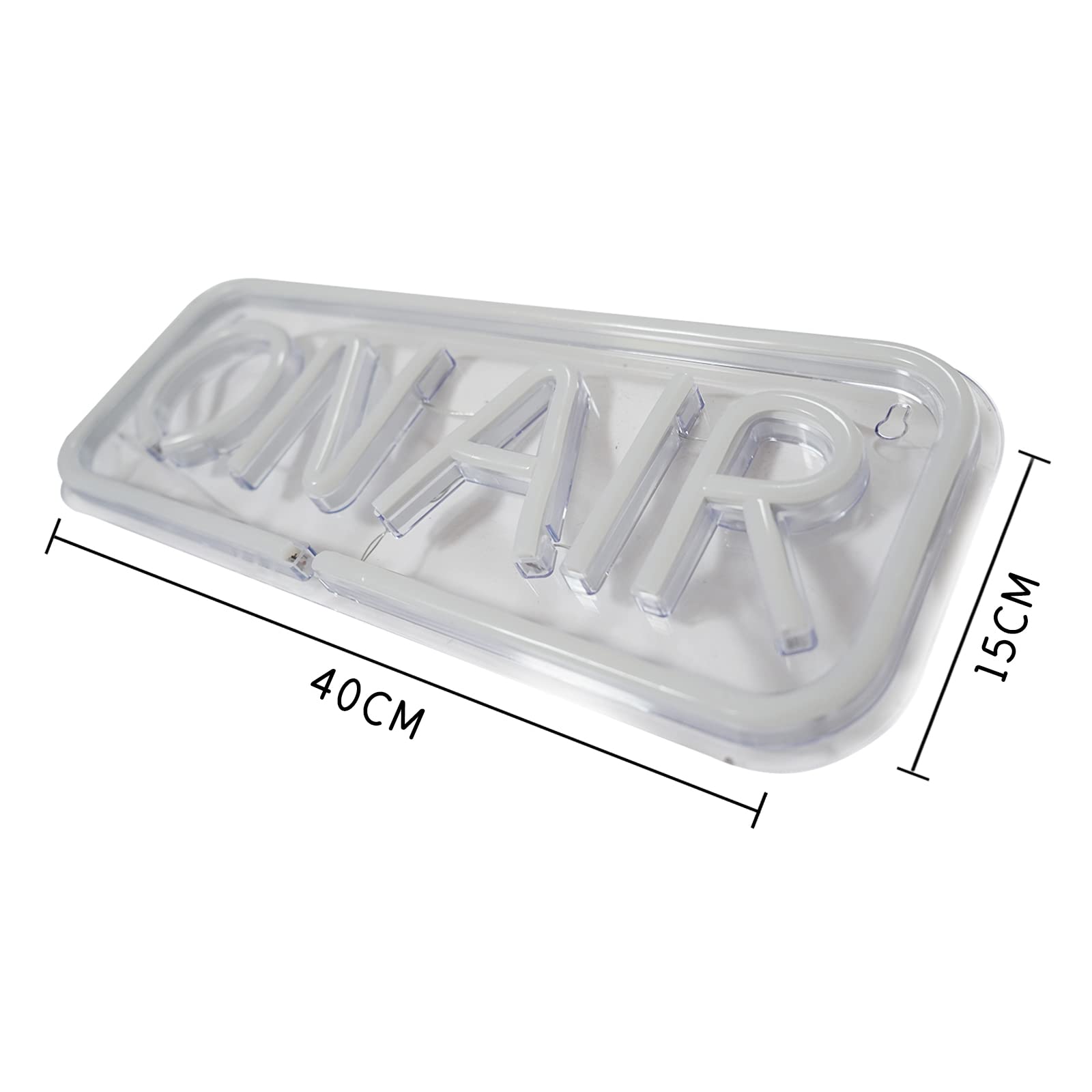 ON AIR Neon Sign – LED Studio Live Light for Gamers & Streamers