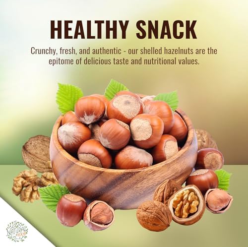 Jolof Store Raw Hazelnuts in Shell – 100% Natural Polish Nuts – 5 kg