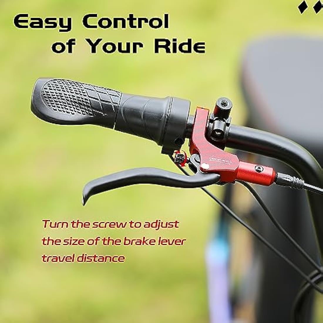 DYISLAND E-Bike Hydraulic Disc Brake Set | 4-Piston Kit with 180mm Rotors