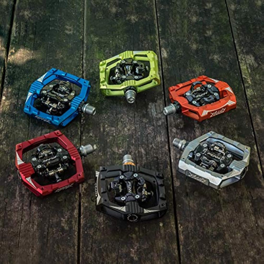 Funn Ripper MTB Clipless Pedals | SPD Compatible 6061 Alloy Bicycle Pedals