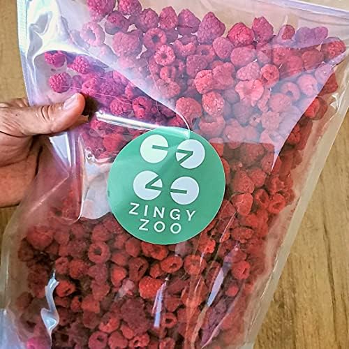 Jolof Store Freeze-Dried Raspberries – 500g XXL Premium Raw Vegan Fruit