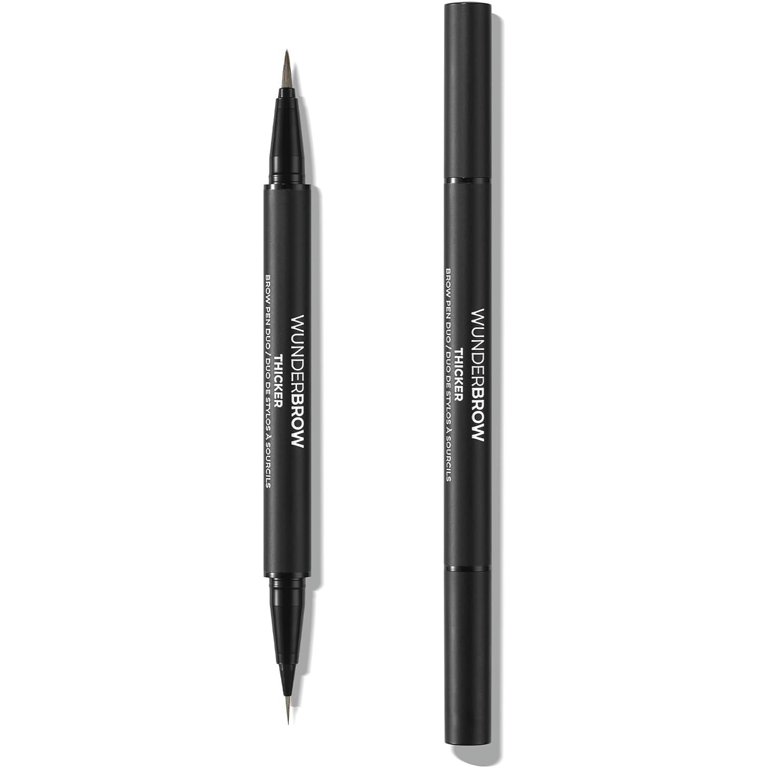 Jolof Store Dual Ended Eyebrow Pen - Micro Tip Brow Definer (Brunette)