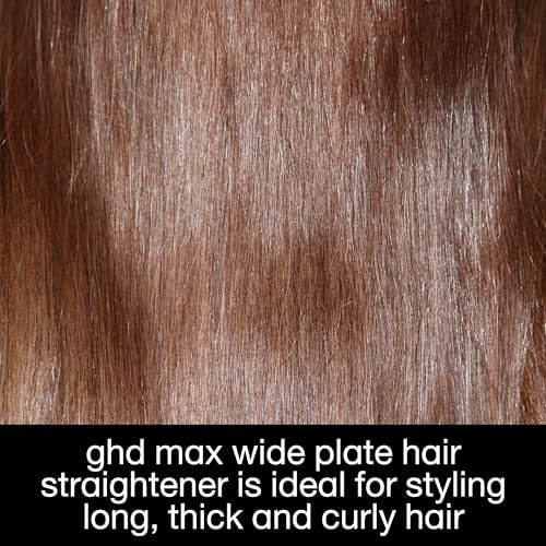 ghd Max Professional Hair Straightener | Wide 1.65" Plates for Frizz Control
