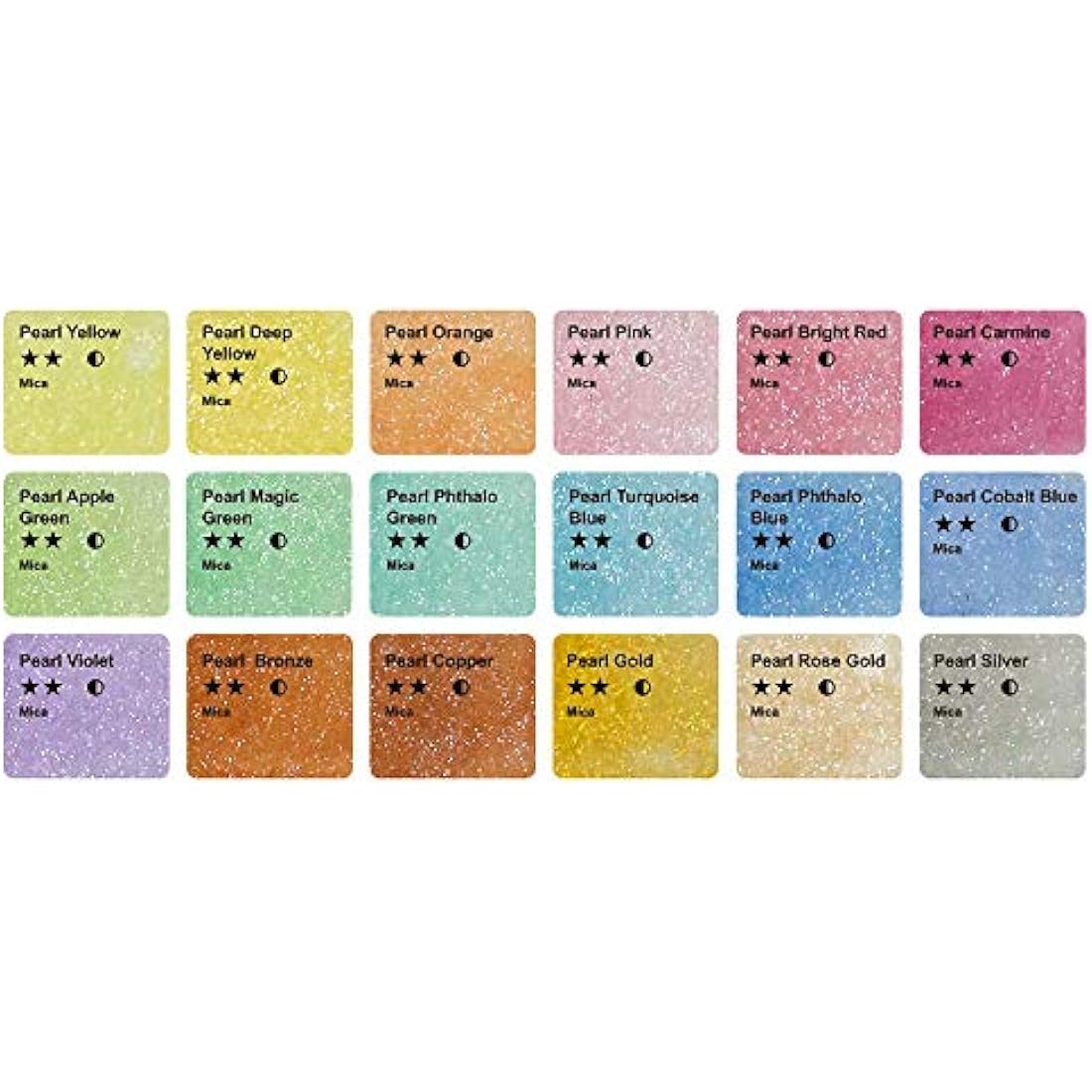 Artecho Metallic Watercolour Paint Set | 18 Colors with Water Brush Pen