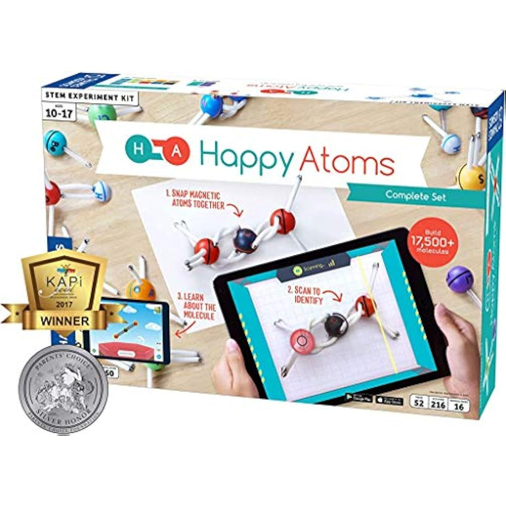 Happy Atoms Full Set – Jolof Store Molecular Modeling STEM Science Kit