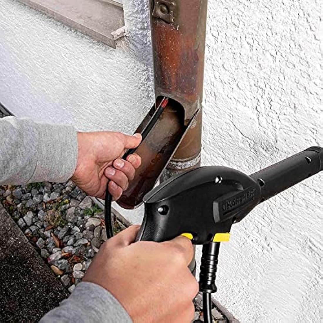 Stone Banks 15m Pipe and Drain Cleaning Kit for Karcher K2-K7