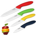 Knendet 4-Piece Ceramic Knife Set | Ultra Sharp Kitchen Chef Knives