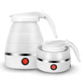 ZHSDUEWN Foldable Electric Kettle – 600ml Portable Collapsible Travel Kettle
