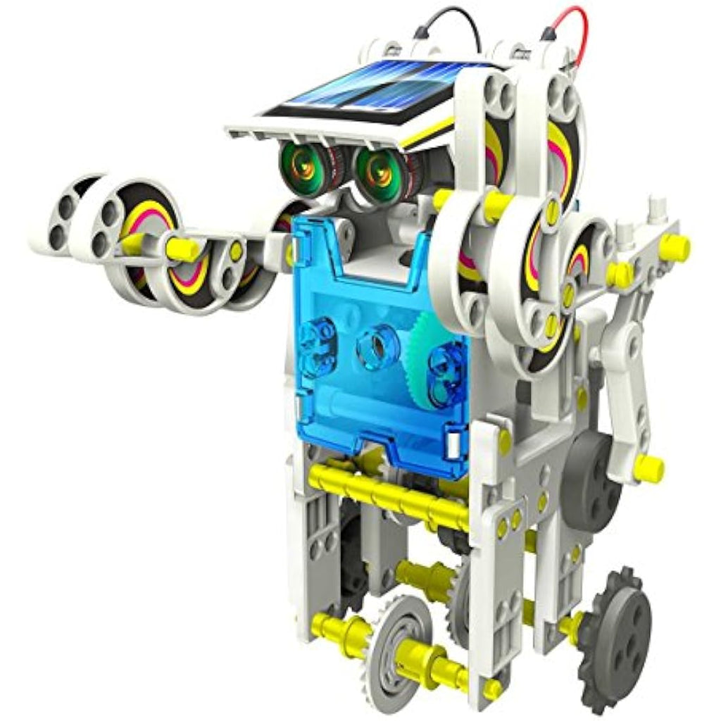 Construct & Create 14-in-1 Solar Robot Kit | STEM Engineering Toy