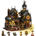 Jolof Store DIY Miniature Dollhouse Kit – Holo Magic City 2 Wooden House