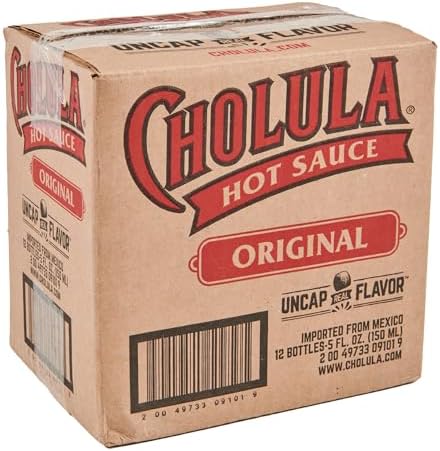 Cholula Original Hot Sauce – Premium Mexican Flavor, 150ml (Pack of 12)