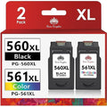 Toner Kingdom PG-560XL CL-561XL Ink Cartridges for Canon Pixma TS5350