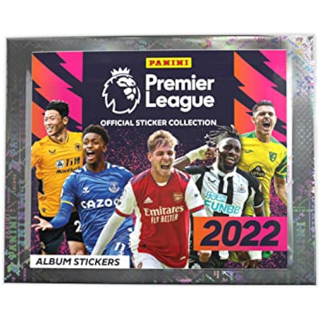 Panini Premier League 2022 Sticker Collection – 100 Packs (500 Stickers)