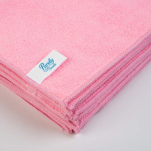 Blake & White Red Microfibre Cloths – 10 Pack Reusable Cleaning Cloths